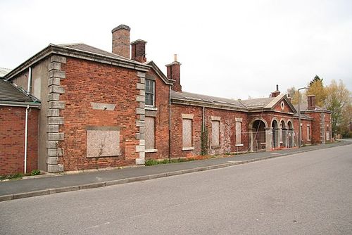 Alford Town railway station